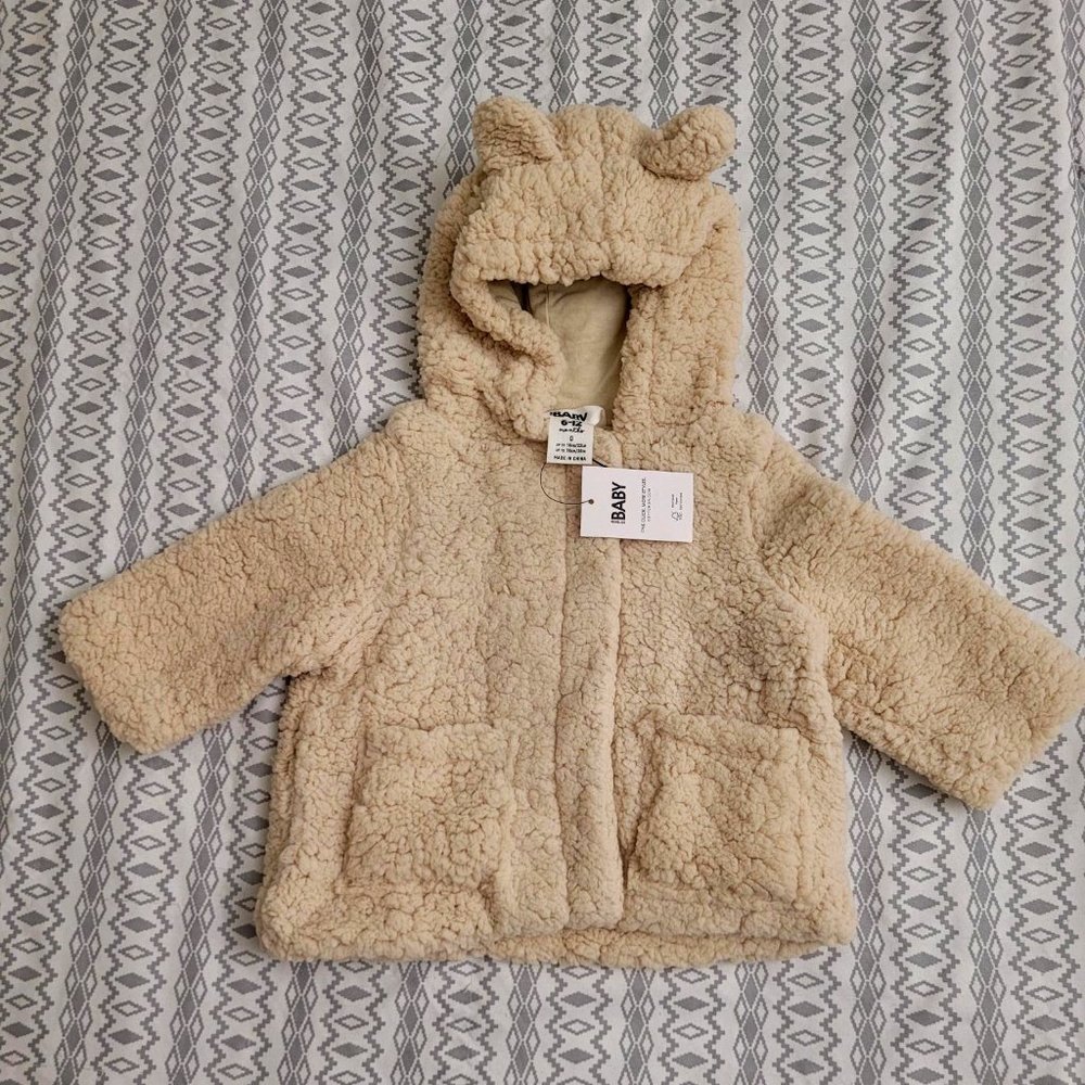 20. Cotton On Baby teddy bear jacket. 6 - 12 mo. NWT